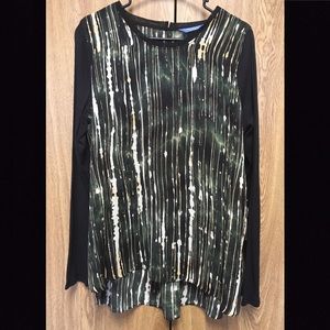 Simply Vera long sleeve blouse